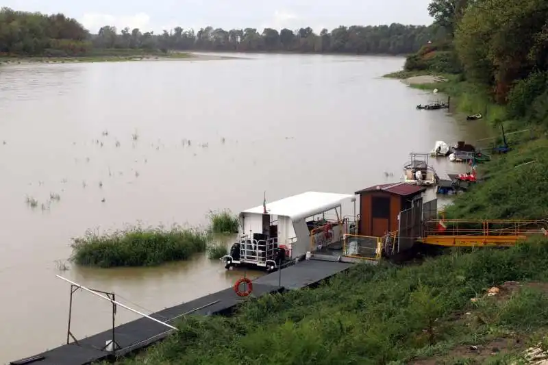 IL FIUME PO INGROSSATO A CREMONA