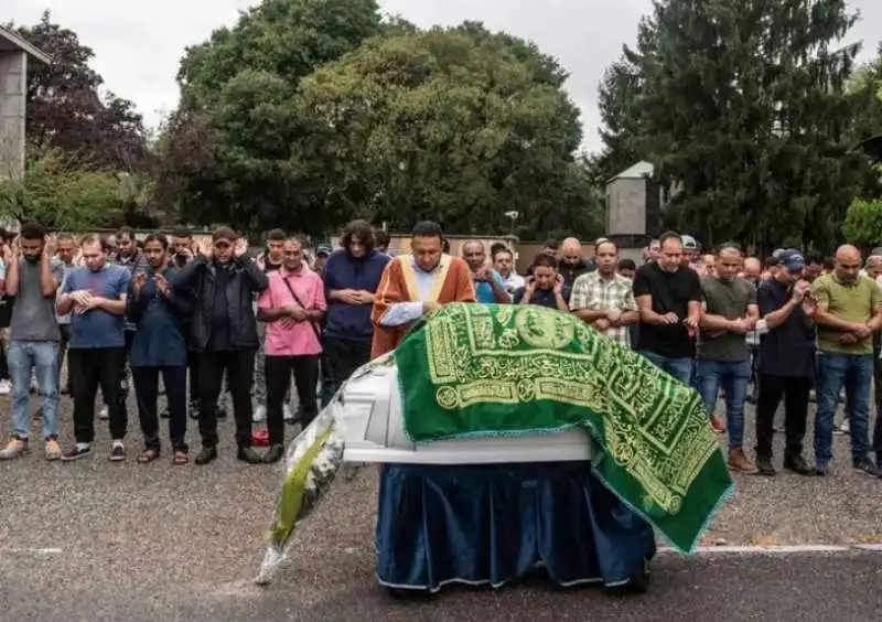 il funerale di Mohanad Moubarak  