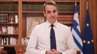 il premier greco kyriakos mitsotakis 1