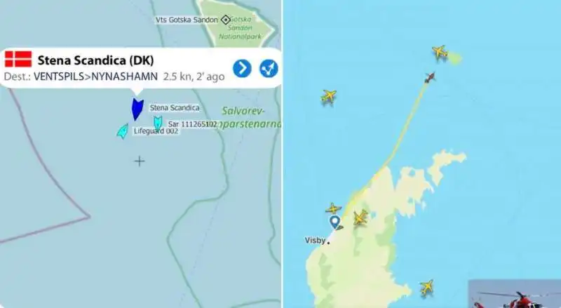 incendio stena scandica  