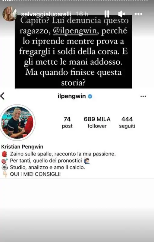 la denuncia sui tassisti di kristian pengwin ripresa da selvaggia lucarelli 3