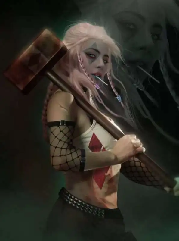 lady gaga come harley quinn