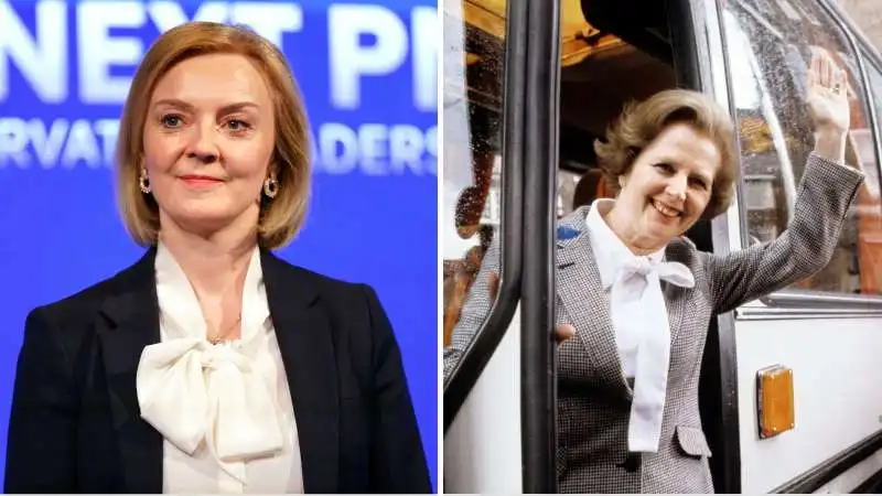 liz truss e margaret thatcher