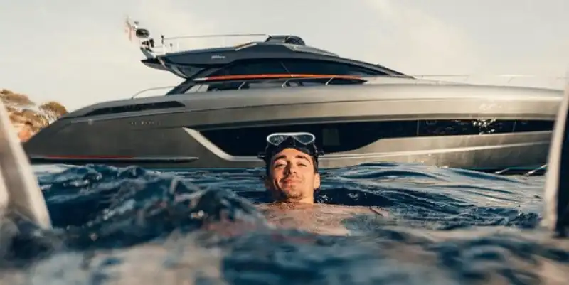 lo yacht di charles leclerc 2