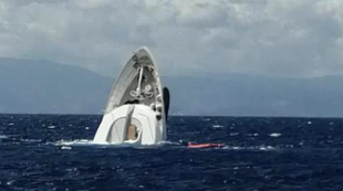 LO YACHT SAGA AFFONDA NEL MAR IONIO