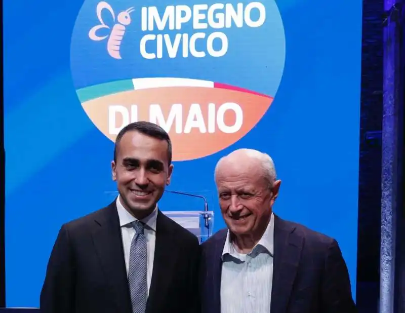 luigi di maio bruno tabacci   presentazione impegno civico 