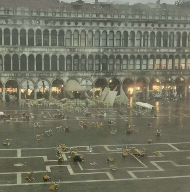 maltempo a venezia