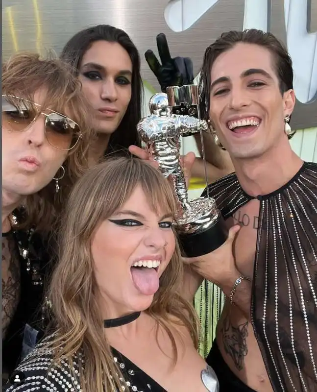 maneskin agli mtv awards 1 1