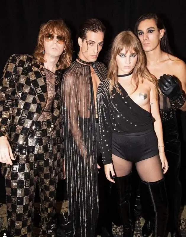 maneskin agli mtv awards 1 2