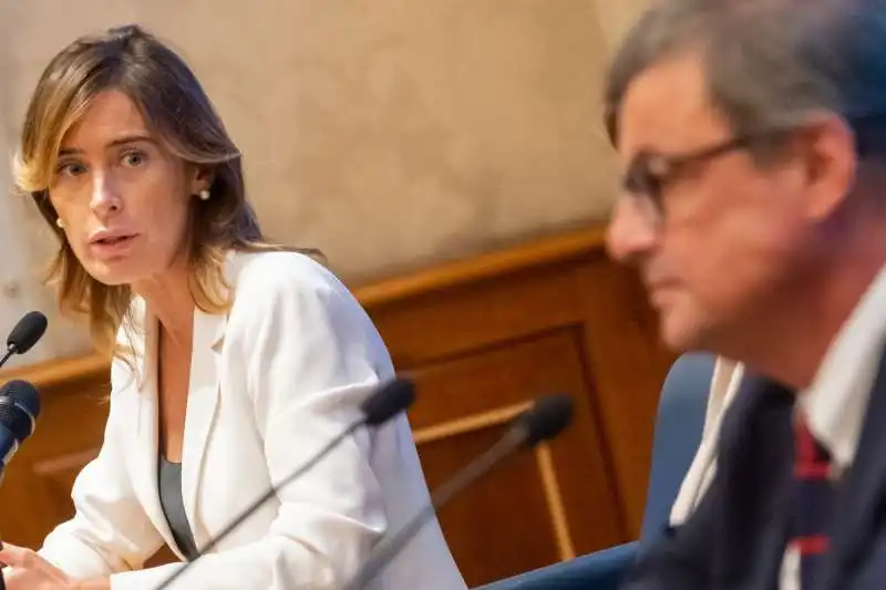 MARIA ELENA BOSCHI CARLO CALENDA