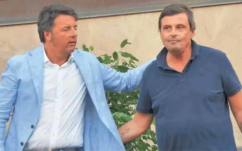 MATTEO RENZI E CARLO CALENDA 