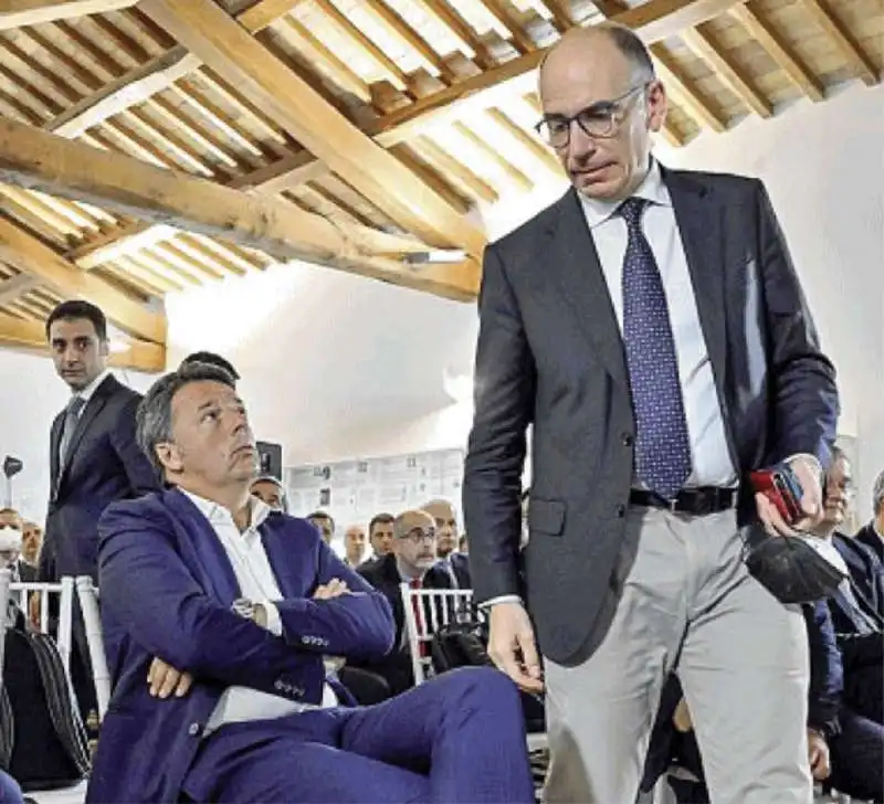 MATTEO RENZI - ENRICO LETTA