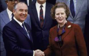 Mikhail Gorbaciov Margaret Thatcher