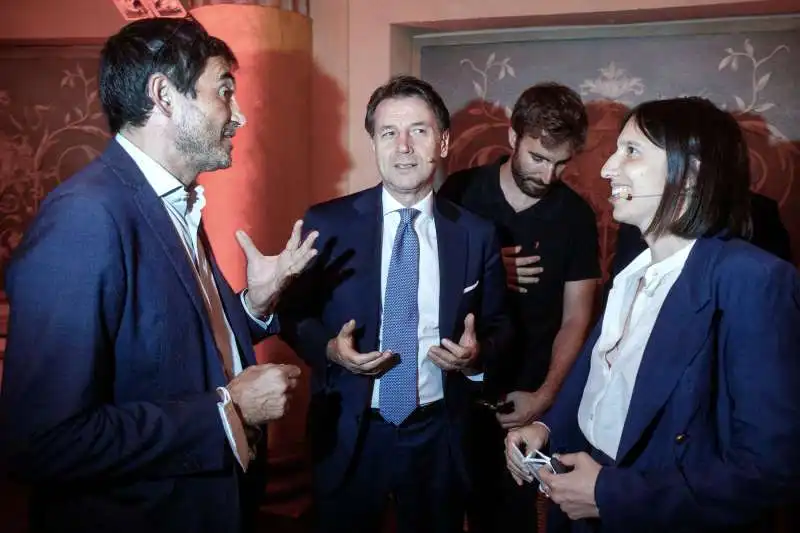 NICOLA FRATOIANNI GIUSEPPE CONTE ELLY SCHLEIN