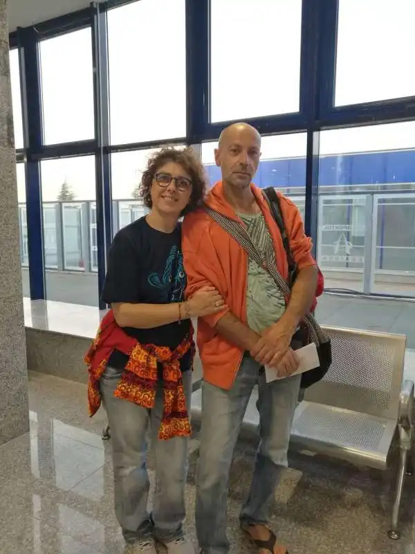 paola e massimo arrivati a craiova