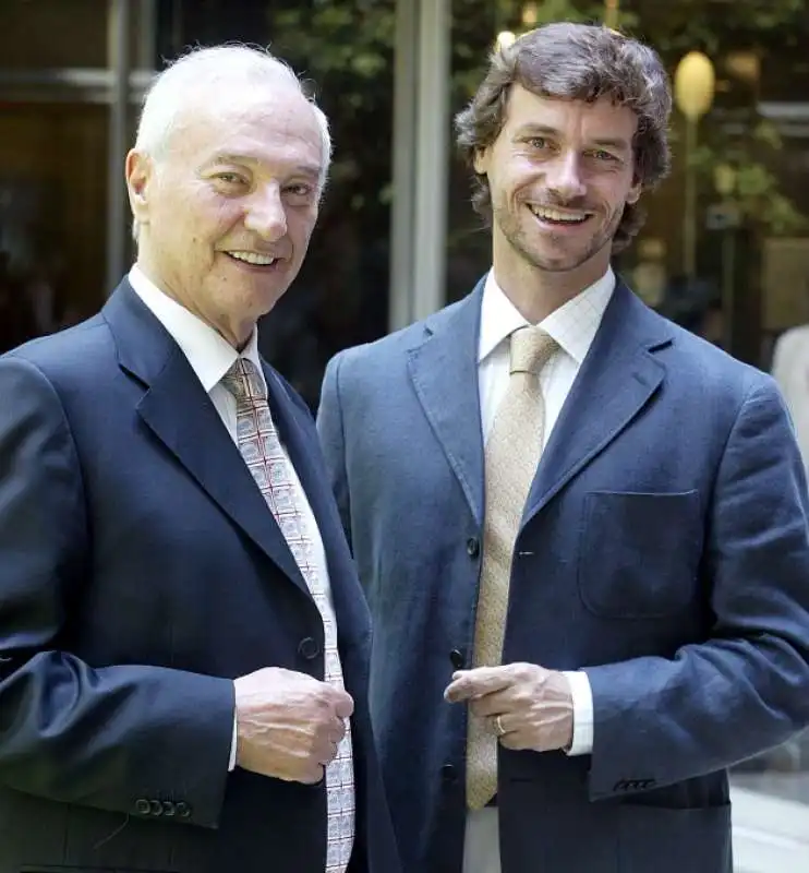 piero angela con il figlio alberto 