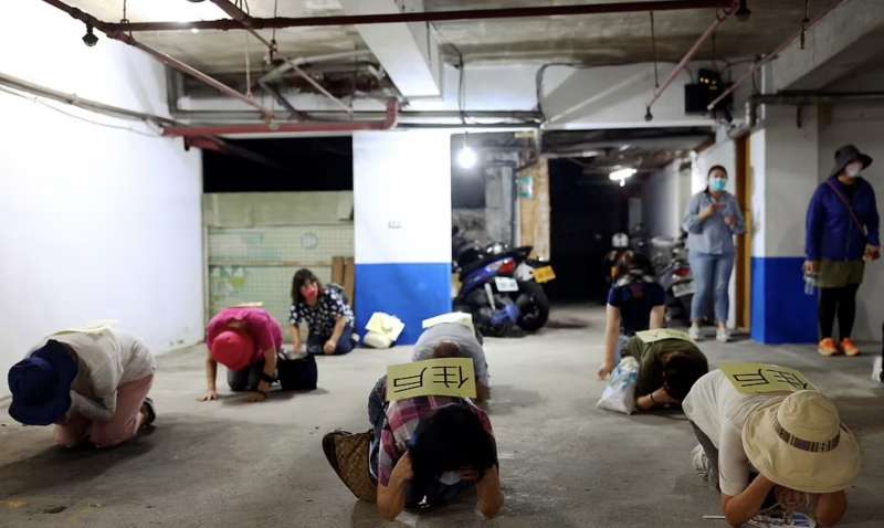 prove di evacuazione a taiwan