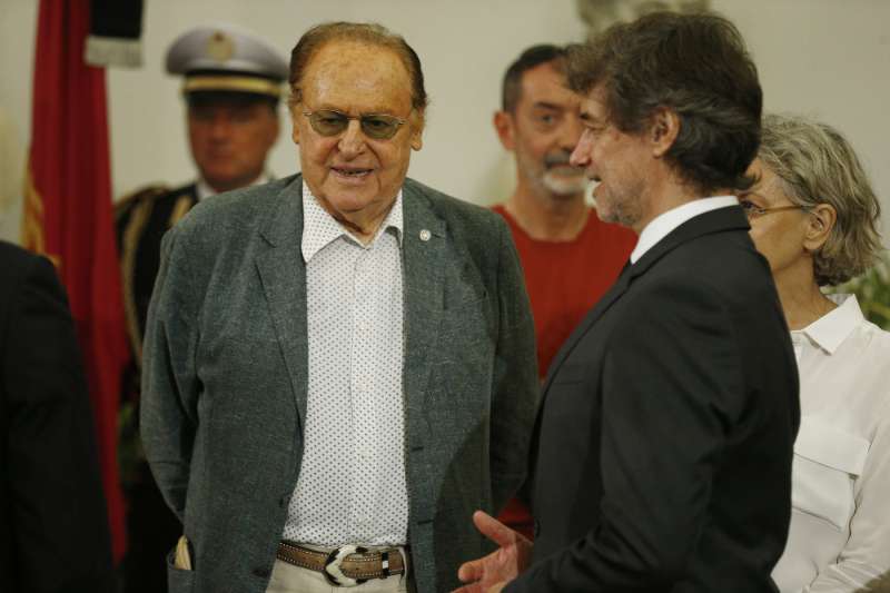 renzo arbore alberto angela funerale piero angela