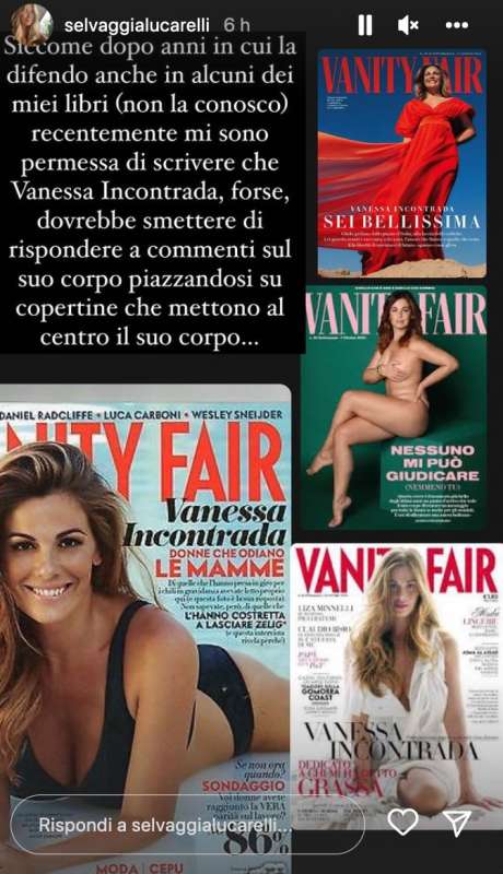 selvaggia lucarelli contro vanessa incontrada