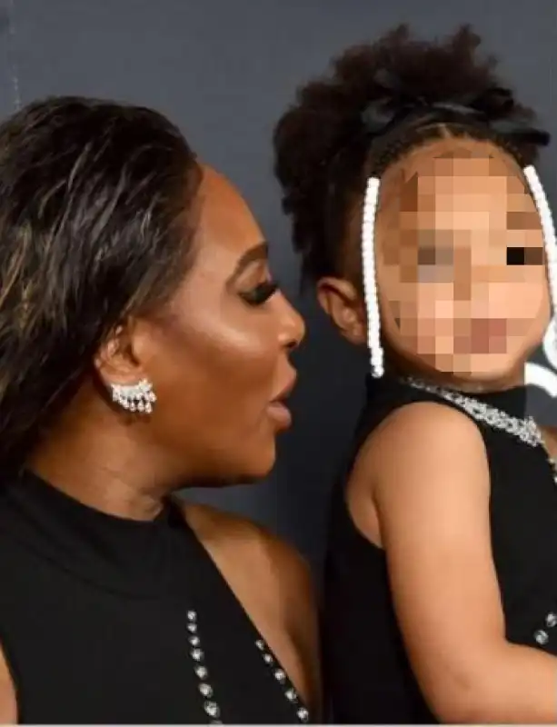 serena williams e la figlia olympia ohanian 