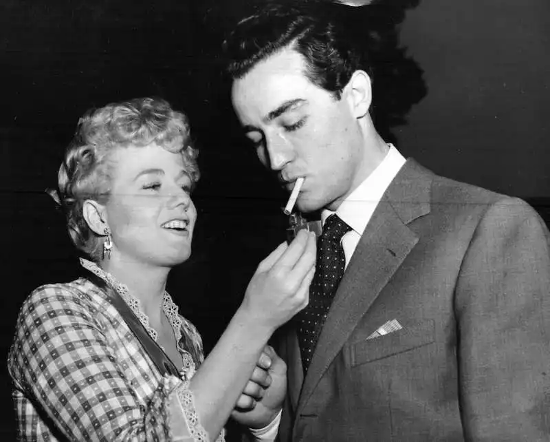 Shelley Winters e Vittorio Gassman