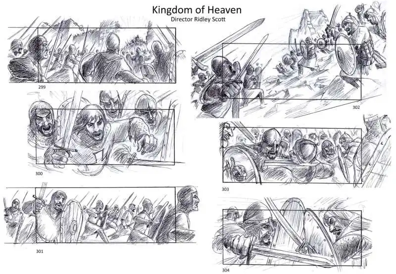 storyboard di cristiano donzelli 