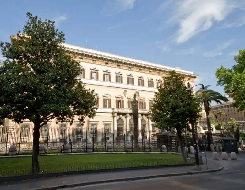 AMBASCIATA AMERICANA IN ITALIA A ROMA - VIA VENETO