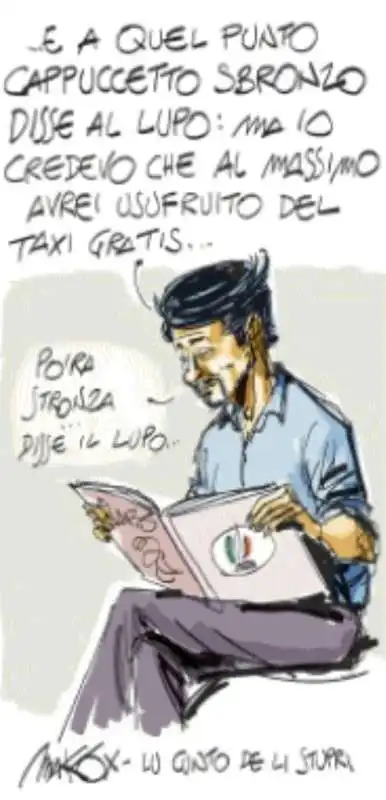 ANDREA GIAMBRUNO E GLI STUPRI - VIGNETTA BY MAKKOX