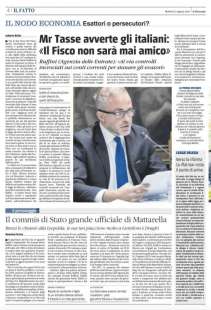 articoli del giornale contro ernesto maria ruffini