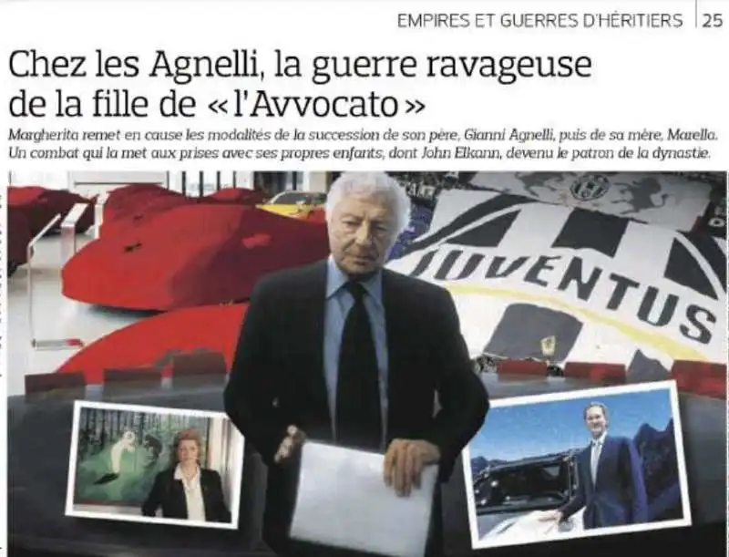 ARTICOLO DEL FIGARO SU GIANNI E MARGHERITA AGNELLI 