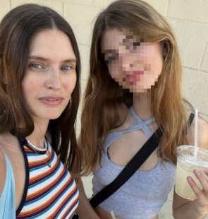 bianca balti e la figlia matilde