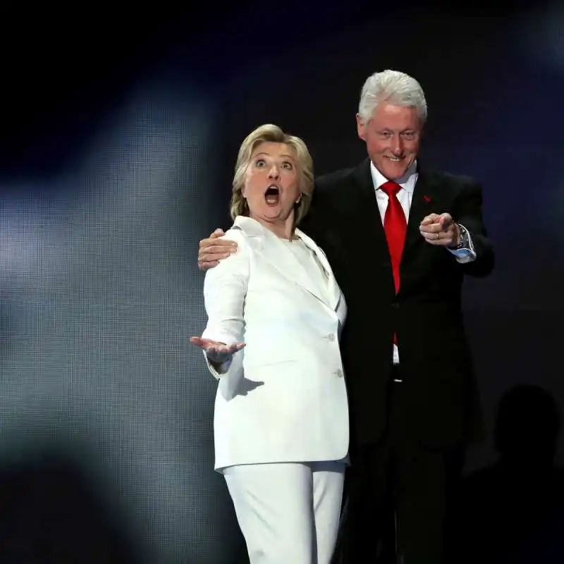 bill e hillary clinton