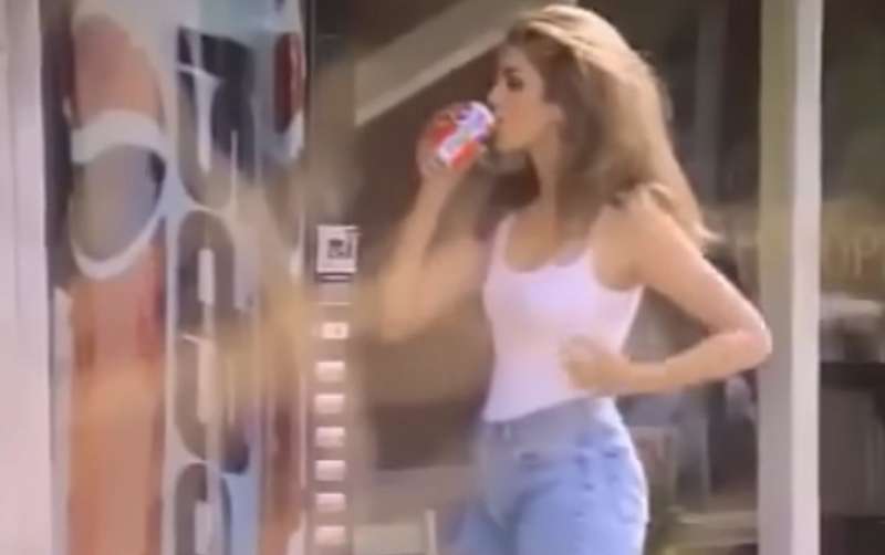 cindy crawford e lo spot della pepsi 1