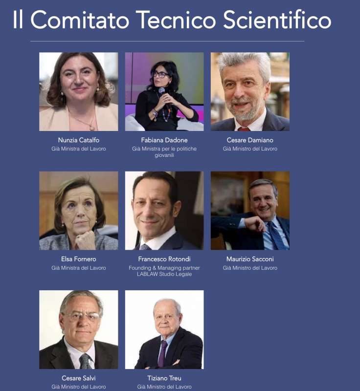 COMITATO TECNICO SCIENTIFICO STATI GENERALI MONDO LAVORO