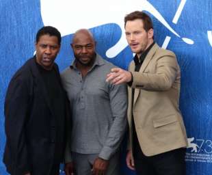 denzel washington antoine fuqua chris patt i magnifici sette