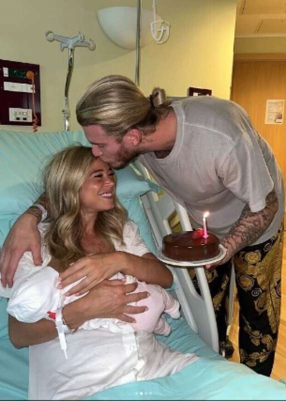 diletta leotta loris karius e la loro figlia aria 3