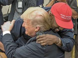 donald trump kanye west