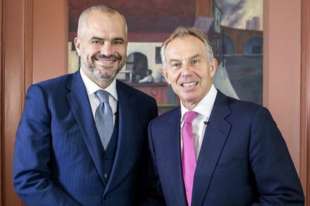 EDI RAMA TONY BLAIR