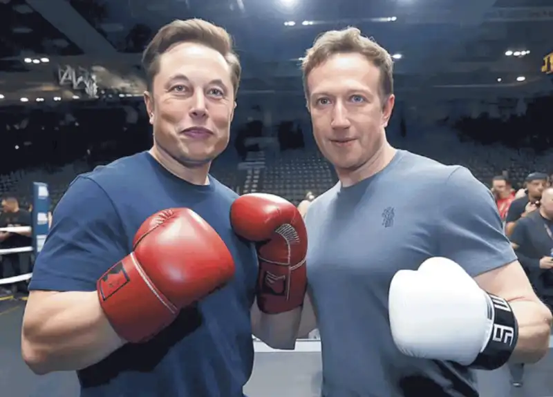 elon musk mark zuckerberg