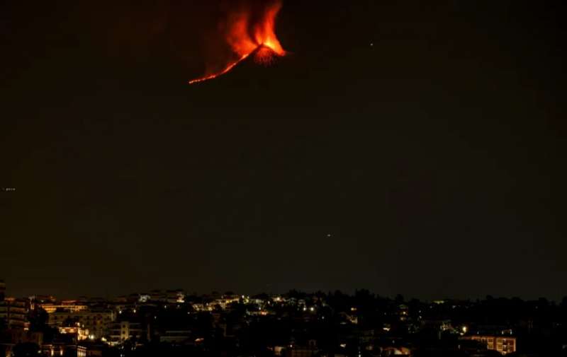 eruzione etna 2