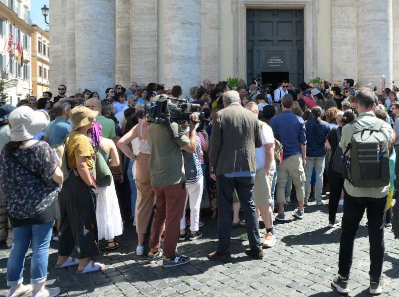 funerale di michela murgia foto di bacco