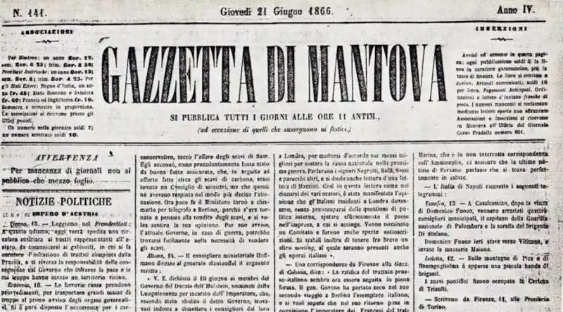 GAZZETTA DI MANTOVA. 