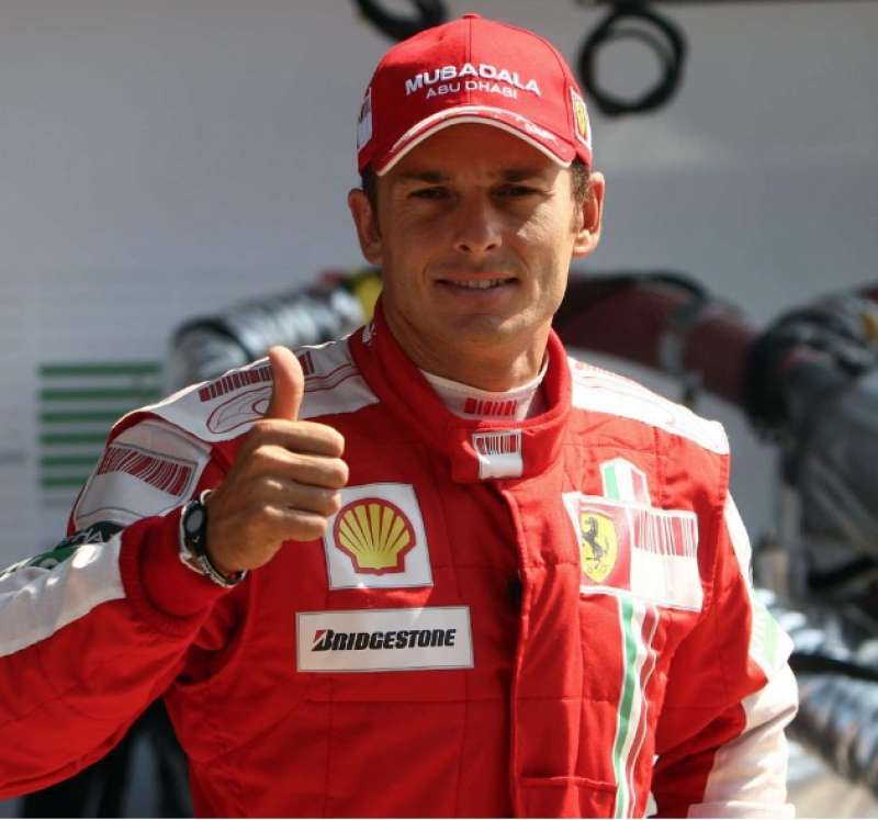 Giancarlo Fisichella alla ferrari