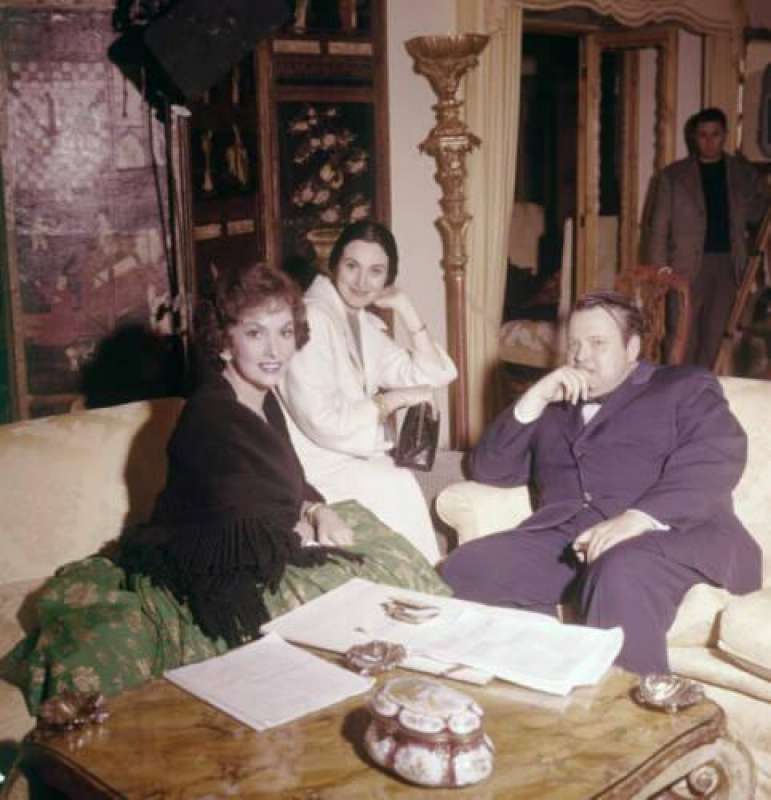 gina lollobrigida paola mori e orson welles