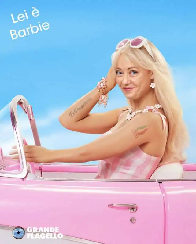 GIORGIA MELONI BARBIE - MEME BY IL GRANDE FLAGELLO