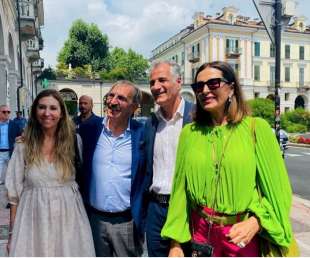 ignazio la russa e daniela santanche a cuneo