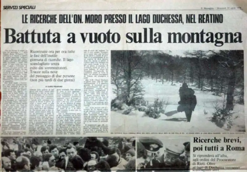 il messaggero 20 marzo 1978