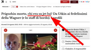 il messaggero, chi era su jet lui