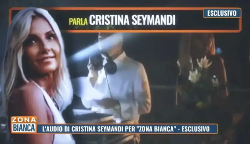 il messaggio audio di crisitna seymandi a zona bianca   3