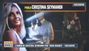 il messaggio audio di crisitna seymandi a zona bianca 3